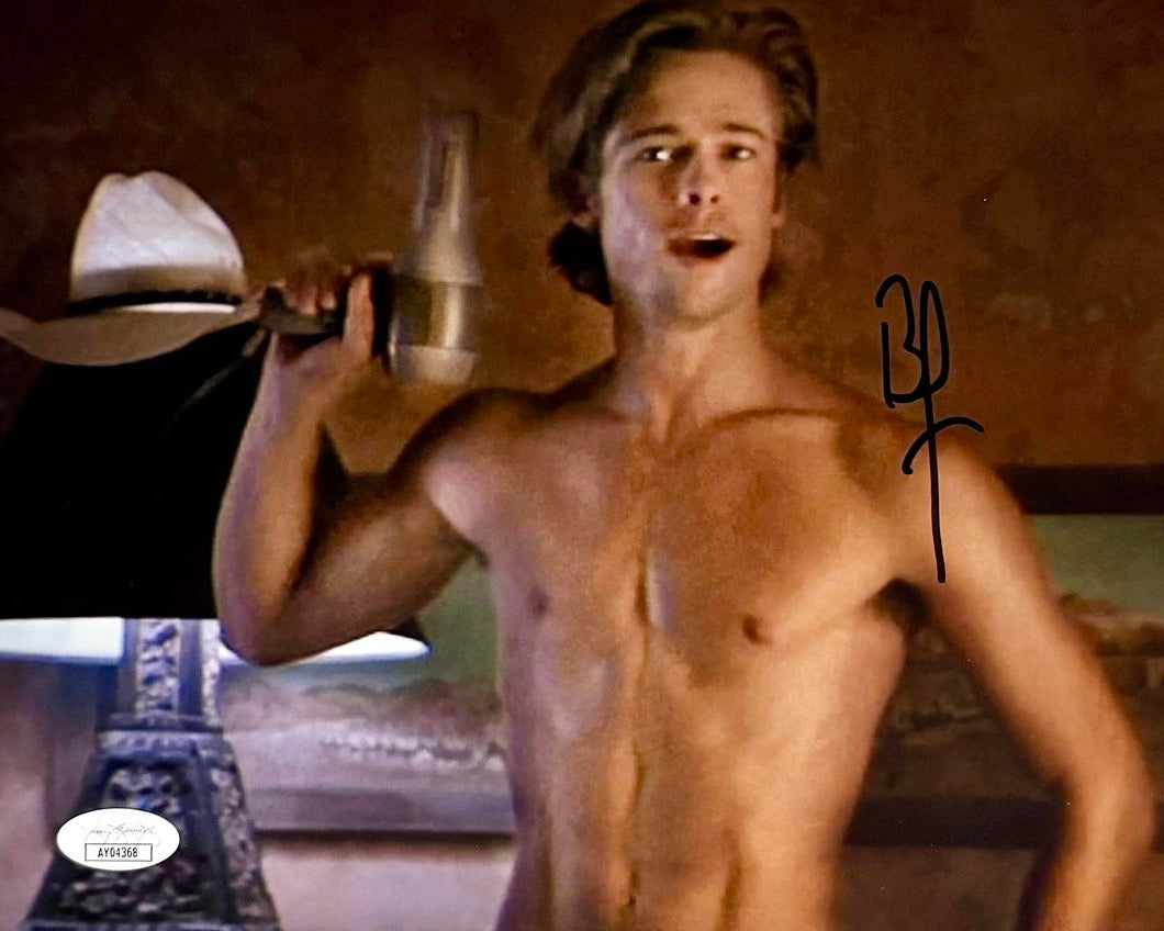 Brad Pitt Signed 8x10 Photo (Thelma & Louise) - JSA COA